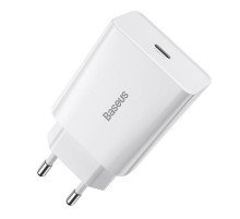 МЗП Baseus Speed Mini Quick Charger 20W (1USB-C) (CCFS-S) Білий