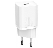 МЗП Baseus Super Si Quick Charger 20W (1USB-C) (CCSUP-B) Білий