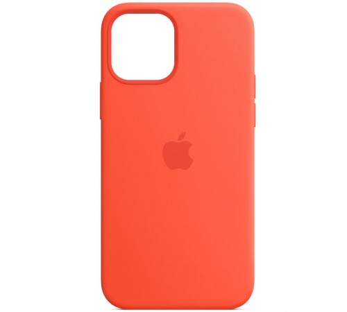 Чохол Silicone Case Full Protective (AA) для Apple iPhone 13 mini (5.4") Помаранчевий / Electric Orange