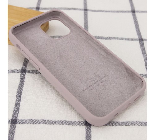 Чохол Silicone Case Full Protective (AA) для Apple iPhone 13 mini (5.4") Сірий / Lavender
