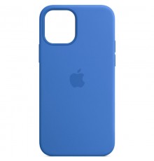 Чохол Silicone Case Full Protective (AA) для Apple iPhone 13 mini (5.4") Синій / Capri Blue