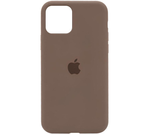Чохол Silicone Case Full Protective (AA) для Apple iPhone 13 (6.1") Коричневий / Brown