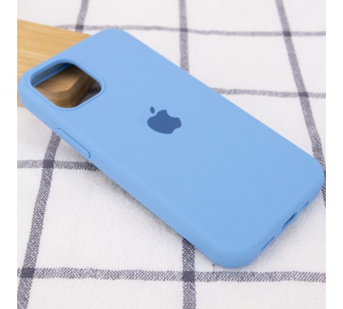Чохол Silicone Case Full Protective (AA) для Apple iPhone 13 (6.1") Блакитний / Cornflower Чохол Silicone Case Full Protective (AA) для Apple iPhone 13 (6.1") Блакитний / Cornflower