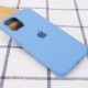 Чохол Silicone Case Full Protective (AA) для Apple iPhone 13 (6.1") Блакитний / Cornflower