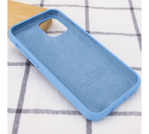 Чохол Silicone Case Full Protective (AA) для Apple iPhone 13 (6.1") Блакитний / Cornflower Чохол Silicone Case Full Protective (AA) для Apple iPhone 13 (6.1") Блакитний / Cornflower