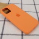 Чохол Silicone Case Full Protective (AA) для Apple iPhone 13 (6.1") Помаранчевий / Papaya