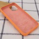 Чохол Silicone Case Full Protective (AA) для Apple iPhone 13 (6.1") Помаранчевий / Papaya