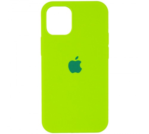 Чохол Silicone Case Full Protective (AA) для Apple iPhone 13 (6.1") Салатовий / Neon Green Чохол Silicone Case Full Protective (AA) для Apple iPhone 13 (6.1") Салатовий / Neon Green