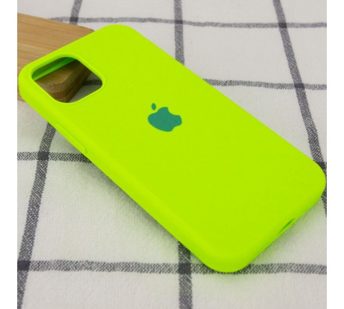 Чохол Silicone Case Full Protective (AA) для Apple iPhone 13 (6.1") Салатовий / Neon Green Чохол Silicone Case Full Protective (AA) для Apple iPhone 13 (6.1") Салатовий / Neon Green