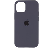 Чохол Silicone Case Full Protective (AA) для Apple iPhone 13 (6.1") Сірий / Dark Gray