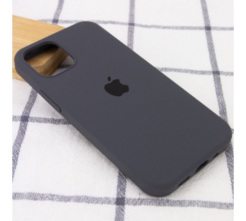 Чохол Silicone Case Full Protective (AA) для Apple iPhone 13 (6.1") Сірий / Dark Gray Чохол Silicone Case Full Protective (AA) для Apple iPhone 13 (6.1") Сірий / Dark Gray