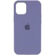 Чохол Silicone Case Full Protective (AA) для Apple iPhone 13 (6.1") Сірий / Lavender Gray