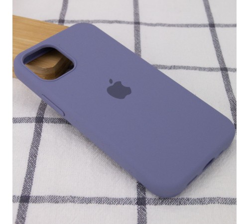 Чохол Silicone Case Full Protective (AA) для Apple iPhone 13 (6.1") Сірий / Lavender Gray Чохол Silicone Case Full Protective (AA) для Apple iPhone 13 (6.1") Сірий / Lavender Gray