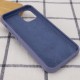 Чохол Silicone Case Full Protective (AA) для Apple iPhone 13 (6.1") Сірий / Lavender Gray