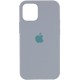 Чохол Silicone Case Full Protective (AA) для Apple iPhone 13 (6.1") Сірий / Mist Blue