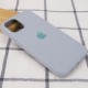 Чохол Silicone Case Full Protective (AA) для Apple iPhone 13 (6.1") Сірий / Mist Blue