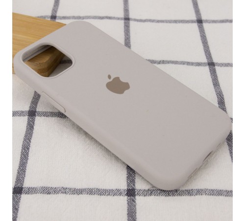 Чохол Silicone Case Full Protective (AA) для Apple iPhone 13 (6.1") Сірий / Stone Чохол Silicone Case Full Protective (AA) для Apple iPhone 13 (6.1") Сірий / Stone