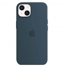 Чохол Silicone Case Full Protective (AA) для Apple iPhone 13 (6.1") Синій / Abyss Blue
