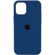 Чохол Silicone Case Full Protective (AA) для Apple iPhone 13 (6.1") Синій / Navy Blue
