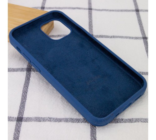 Чохол Silicone Case Full Protective (AA) для Apple iPhone 13 (6.1") Синій / Navy Blue Чохол Silicone Case Full Protective (AA) для Apple iPhone 13 (6.1") Синій / Navy Blue