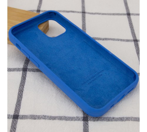 Чохол Silicone Case Full Protective (AA) для Apple iPhone 13 (6.1") Синій / Royal blue Чохол Silicone Case Full Protective (AA) для Apple iPhone 13 (6.1") Синій / Royal blue