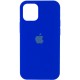 Чохол Silicone Case Full Protective (AA) для Apple iPhone 13 (6.1") Синій / Shiny blue