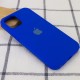 Чохол Silicone Case Full Protective (AA) для Apple iPhone 13 (6.1") Синій / Shiny blue