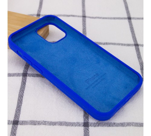 Чохол Silicone Case Full Protective (AA) для Apple iPhone 13 (6.1") Синій / Shiny blue Чохол Silicone Case Full Protective (AA) для Apple iPhone 13 (6.1") Синій / Shiny blue