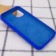 Чохол Silicone Case Full Protective (AA) для Apple iPhone 13 (6.1") Синій / Shiny blue