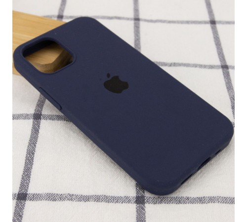 Чохол Silicone Case Full Protective (AA) для Apple iPhone 13 (6.1") Темно-синій / Midnight blue Чохол Silicone Case Full Protective (AA) для Apple iPhone 13 (6.1") Темно-синій / Midnight blue