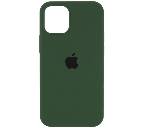 Чохол Silicone Case Full Protective (AA) для Apple iPhone 13 (6.1") Зелений / Army green Чохол Silicone Case Full Protective (AA) для Apple iPhone 13 (6.1") Зелений / Army green