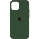 Чохол Silicone Case Full Protective (AA) для Apple iPhone 13 (6.1") Зелений / Army green