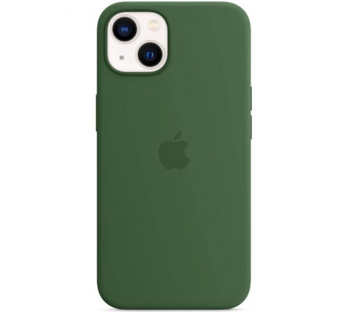Чохол Silicone Case Full Protective (AA) для Apple iPhone 13 (6.1") Зелений / Clover Чохол Silicone Case Full Protective (AA) для Apple iPhone 13 (6.1") Зелений / Clover