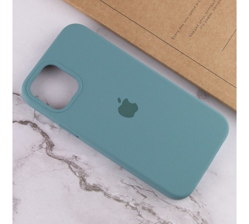 Чохол Silicone Case Full Protective (AA) для Apple iPhone 13 (6.1") Зелений / Light cactus Чохол Silicone Case Full Protective (AA) для Apple iPhone 13 (6.1") Зелений / Light cactus
