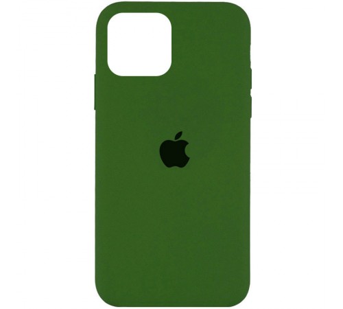 Чохол Silicone Case Full Protective (AA) для Apple iPhone 13 (6.1") Зелений / Olive Чохол Silicone Case Full Protective (AA) для Apple iPhone 13 (6.1") Зелений / Olive
