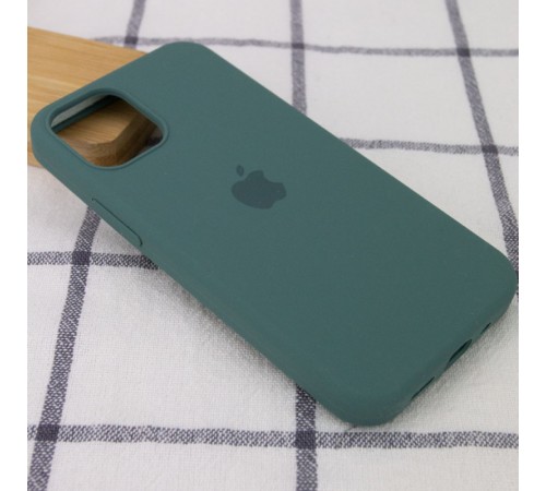 Чохол Silicone Case Full Protective (AA) для Apple iPhone 13 (6.1") Зелений / Pine green Чохол Silicone Case Full Protective (AA) для Apple iPhone 13 (6.1") Зелений / Pine green