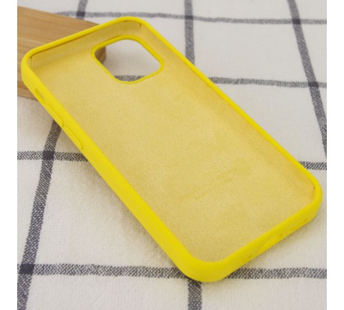 Чохол Silicone Case Full Protective (AA) для Apple iPhone 13 (6.1") Жовтий / Neon Yellow Чохол Silicone Case Full Protective (AA) для Apple iPhone 13 (6.1") Жовтий / Neon Yellow