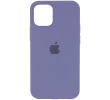 Чохол Silicone Case Full Protective (AA) для Apple iPhone 13 Pro (6.1") Сірий / Lavender Gray