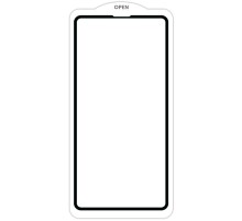 Захисне скло SKLO 5D (тех.пак) для Apple iPhone 13 mini (5.4") Чорний / Біла підкладка