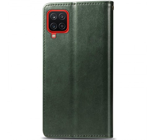 Шкіряний чохол-книжка GETMAN Gallant (PU) для Samsung Galaxy A22 4G Зелений Шкіряний чохол-книжка GETMAN Gallant (PU) для Samsung Galaxy A22 4G Зелений