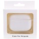 Силіконовий футляр New з карабіном для навушників Airpods Pro Білий / White