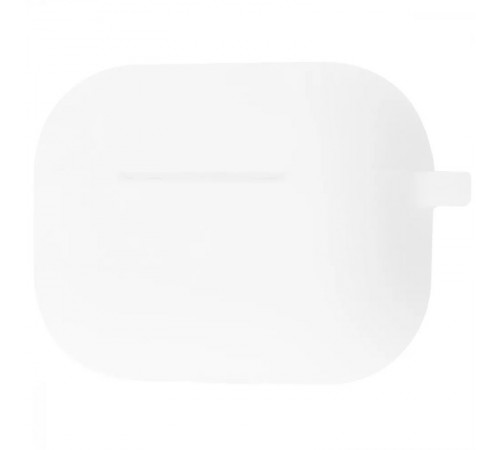Силіконовий футляр New з карабіном для навушників Airpods Pro Білий / Luminescent White Силіконовий футляр New з карабіном для навушників Airpods Pro Білий / Luminescent White