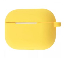 Силіконовий футляр New з карабіном для навушників Airpods Pro Жовтий / Canary Yellow Силіконовий футляр New з карабіном для навушників Airpods Pro Жовтий / Canary Yellow