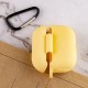 Силіконовий футляр New з карабіном для навушників Airpods Pro Жовтий / Yellow