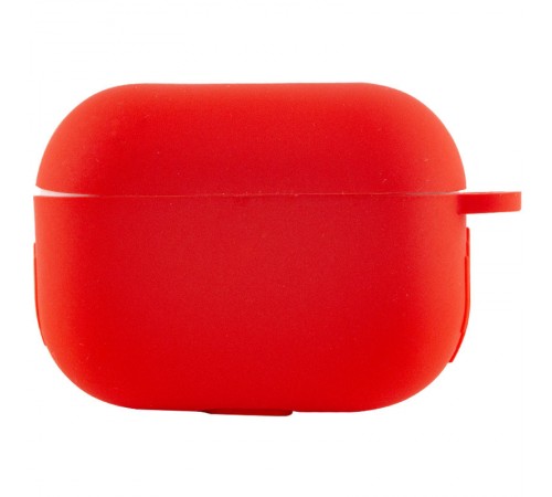Силіконовий футляр New з карабіном для навушників Airpods Pro Червоний / Red Силіконовий футляр New з карабіном для навушників Airpods Pro Червоний / Red