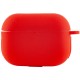 Силіконовий футляр New з карабіном для навушників Airpods Pro Червоний / Red