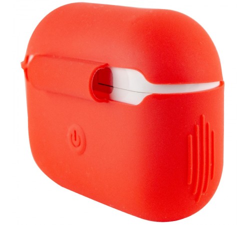 Силіконовий футляр New з карабіном для навушників Airpods Pro Червоний / Red Силіконовий футляр New з карабіном для навушників Airpods Pro Червоний / Red