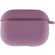 Силіконовий футляр New з карабіном для навушників Airpods Pro Ліловий / Lilac Pride