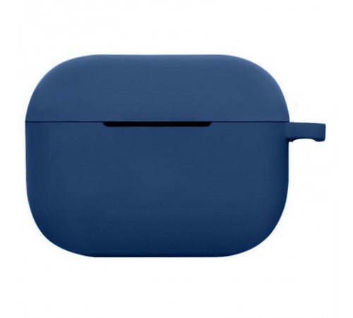 Силіконовий футляр New з карабіном для навушників Airpods Pro Темно-синій / Midnight blue Силіконовий футляр New з карабіном для навушників Airpods Pro Темно-синій / Midnight blue
