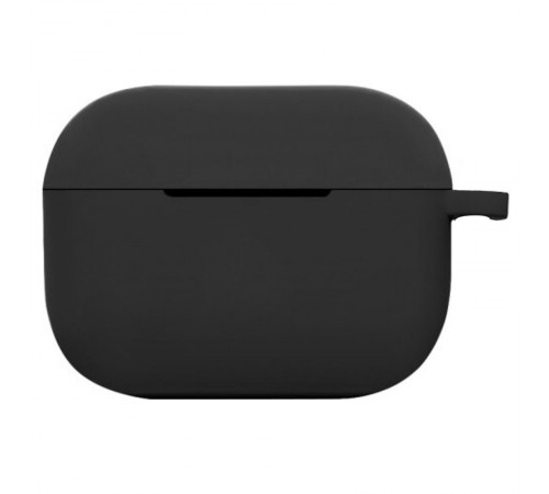 Силіконовий футляр New з карабіном для навушників Airpods Pro Чорний / Black Силіконовий футляр New з карабіном для навушників Airpods Pro Чорний / Black